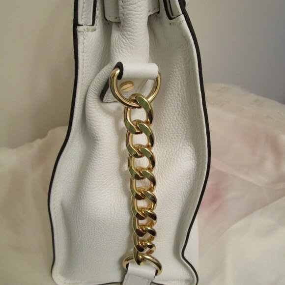 Michael Kors Hamilton N/S Fuschia Spray Large Satchel - Picture 4 of 12